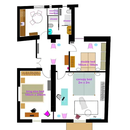Apartment Billie's Flat White - Art & Design In Historic Centre *